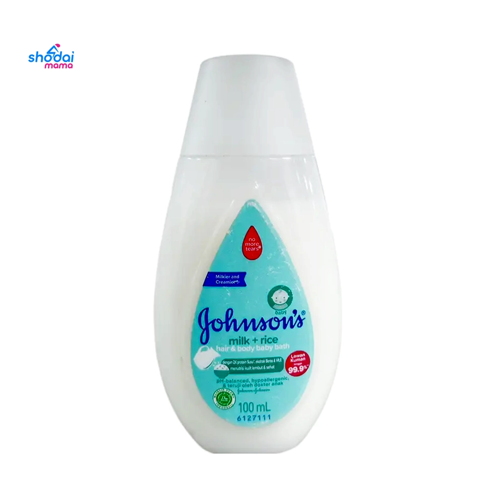 Johnson's Baby Milk + Rice Bath - 100ml